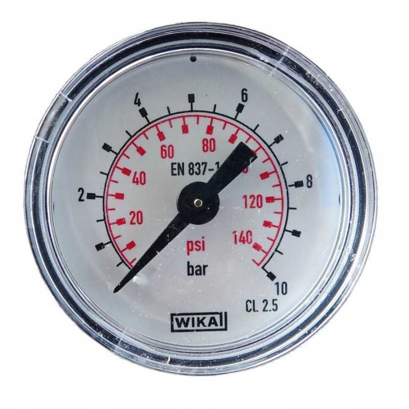 Bourdon vamzdžio slėgio matuoklis dujoms ir slėgio terpėms