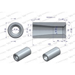 Warynski universalus tur krautuvo noragų įvorė