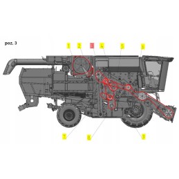 101881035 siauro profilio trapecinis diržas xpb x 2150