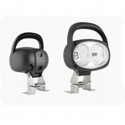 Halogeninė lempa su įmontuota stiprintuvo jungtimi