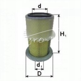 Zetor motogeneric oro filtro įdėklas