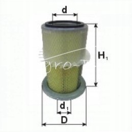 Zetor motogeneric oro filtro įdėklas