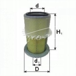 Zetor motogeneric oro filtro įdėklas