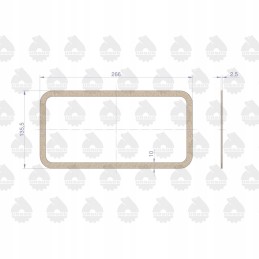 Galvutės dangtelio tarpinė, guminis kamštis, C 330, mova