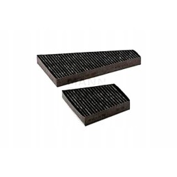 Mann filtras salono filtras vw phaeton 02 komplekte 2 vnt