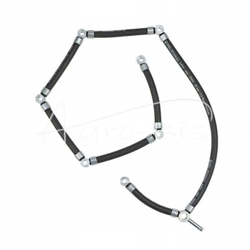 Drenažo vamzdis C 385 6 cilindrų guma ir metalas Andoria