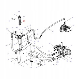 Hidraulinės alyvos filtras mf 4235978m2 sf hy13506