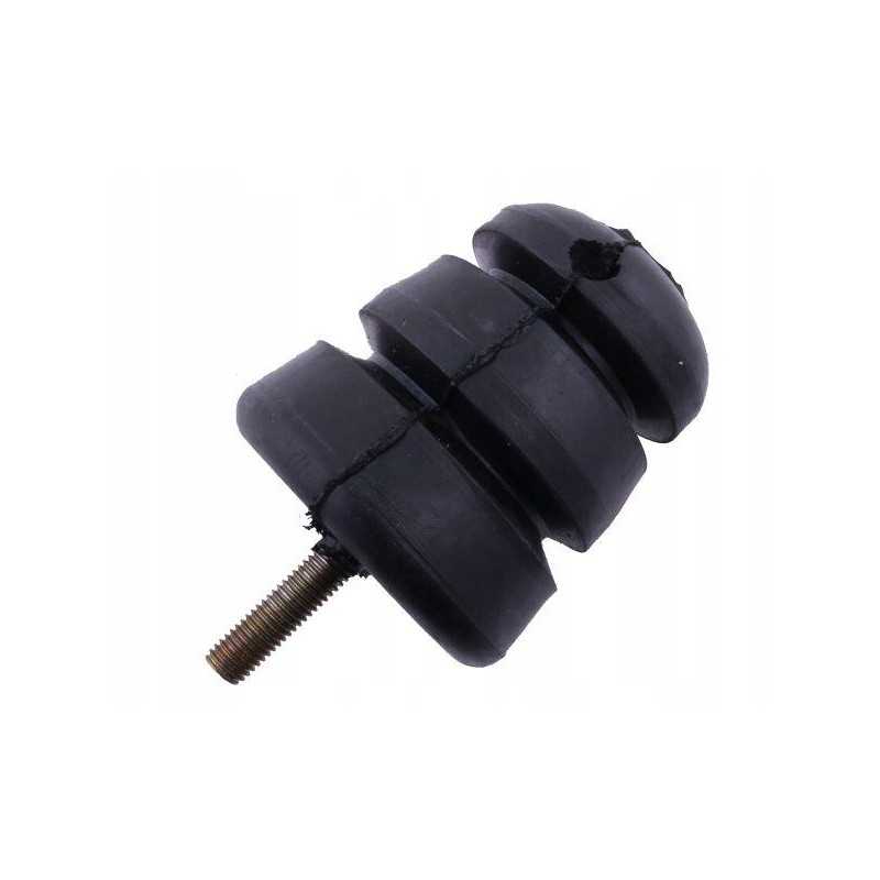 Spyruoklė, guminis buferis, M10 varžtas, aukštis 85mm, kūgis