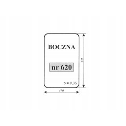 Cyclops 620 krautuvo šoninis langas