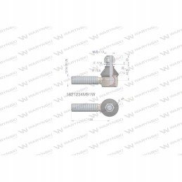 Vairo jungtis 100mm 13 16 16 1821234m91 karas