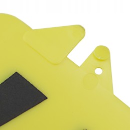 Elektrinės tvoros įspėjamasis ženklas su