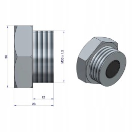 Alyvos išleidimo kaištis c 360 46418230