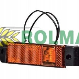 LED markerinė lempa 220 pusė 12 24v 30130