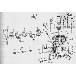Skirstomojo veleno įvorė c 330 50000290