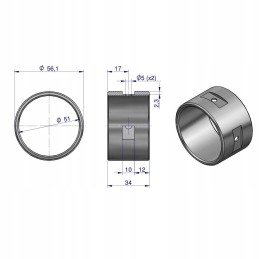Skirstomojo veleno įvorė c 330 50000290