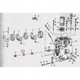 Skirstomojo veleno įvorė c 330 50000290