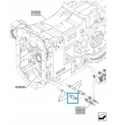 Jungiklio jutiklis naujas holland korpusas 47132957 cnh