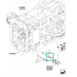 Jungiklio jutiklis naujas holland korpusas 47132956 cnh