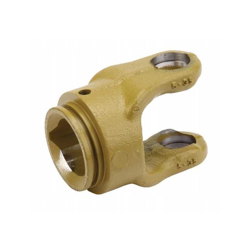 Šakė ant profiliuoto vamzdžio su 48x4 spyruokliniu žiedu