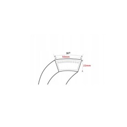 Stumbro juosta, kūlimo pavara, hm 2130 standartinis