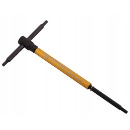 T-raktas su šešiakampiu suktiniu 2 5 mm Warynski WMK136