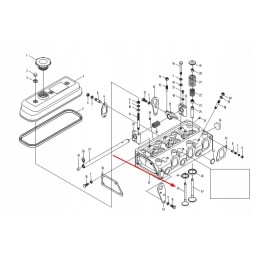 Ll480b 03015 išmetimo vožtuvas