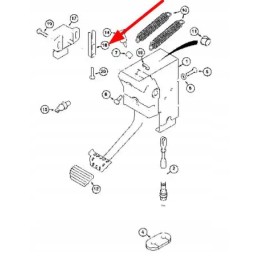 452455a2 sankabos pedalo svirtis