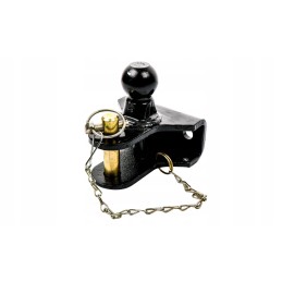 Universalus priekabos kablys iki 2500kg, prisukamas varžtais