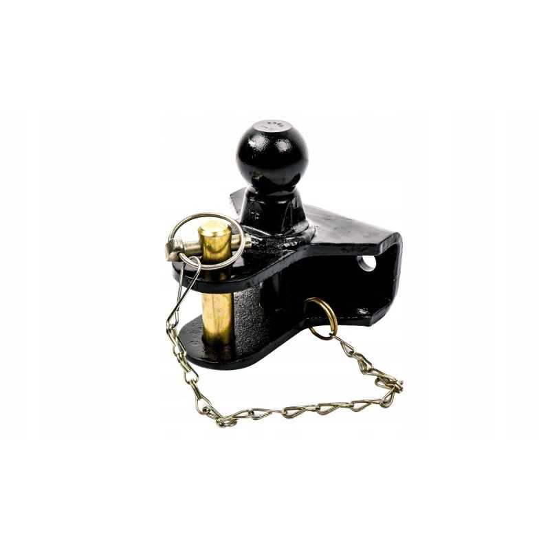 Universalus priekabos kablys iki 2500kg, prisukamas varžtais