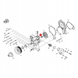 Slydimo žiedas fendt f926200610040 originalus