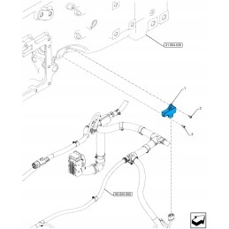 New Holland T6 T7 jutiklis 87620263 cnh