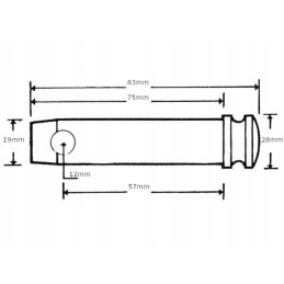 Smeigtukas 19x57mm cat 1 kramp z319057kr