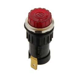 Raudona indikacinė lemputė 12v 24v 50181600