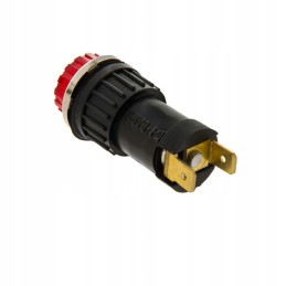Raudona indikacinė lemputė 12v 24v 50181600