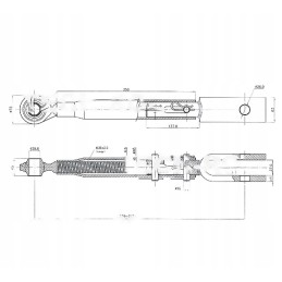 Kairė pakaba C 385 4 cilindrams 80450989 864509
