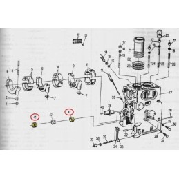Skirstomojo veleno įvorė c 330 50000280