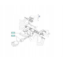 Kėlimo svirties kairysis dėklas mxm new holland tm 8731