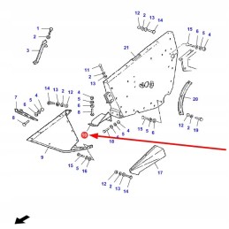 La322388550 LAN skirstytuvo elemento montavimas