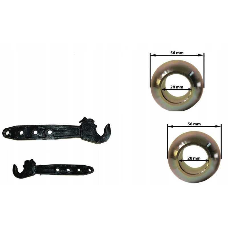 Mtz Belarus kablio traukimo strypas kairėje ir dešinėje