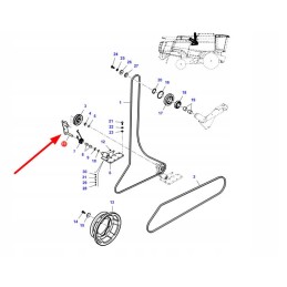 La323440750 ventiliatoriaus skriemulio laikiklis