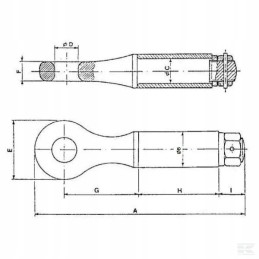 Pasukama kablio kilpa 42 mm 2 t