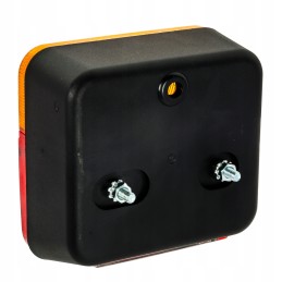 Universalus galinis kombinuotas žibintas su valstybinio numerio apšvietimu