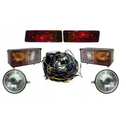 Ursus C 360 lempos laidų komplekto montavimas