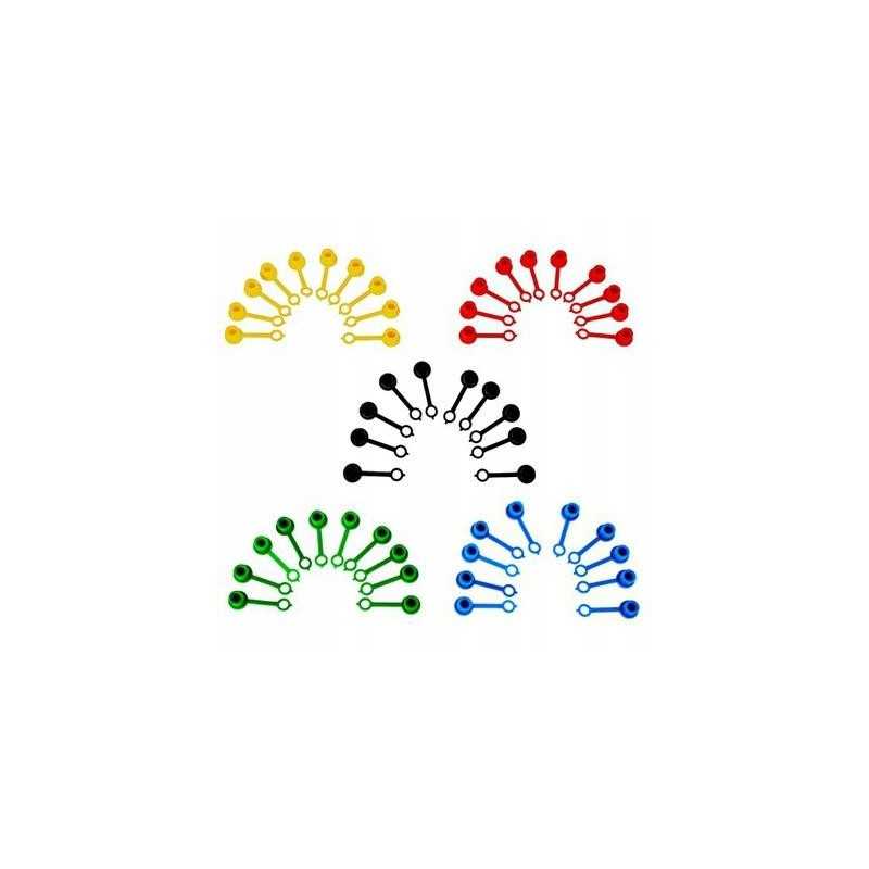 Dangteliai, tepalo antgalio dangtelis, 50 spalvų rinkinys