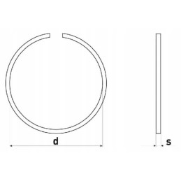 Išsiplėtimo atraminis žiedas sp72 ina fag
