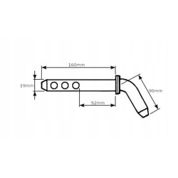 Smeigtukas 19x160mm kramp z519160kr