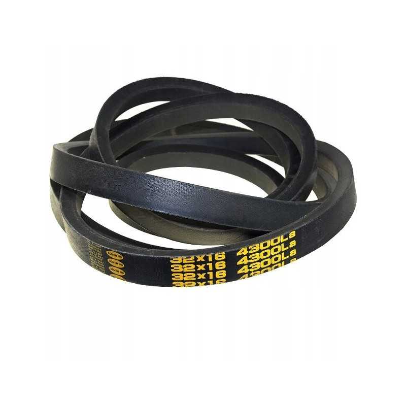 Plokščias diržas 32x16x4300la claas 6031220 hdm