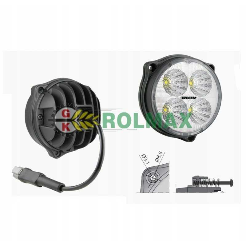 LED darbo lempa 58 1000lm laidas ir Deutsch DT0