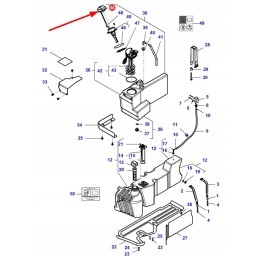 4355409m1 adblue užpildo dangtelis