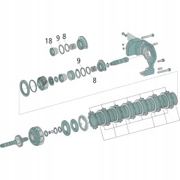 Granito sandarinimo žiedas